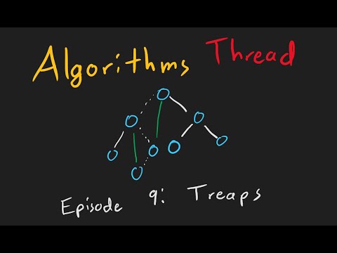 AlgorithmsThread 9: Treaps!