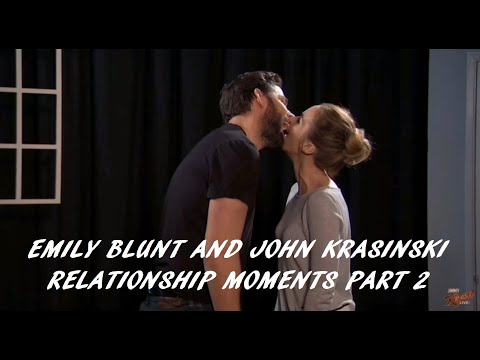 Emily Blunt and John Krasinski Relationship Moments Part 2