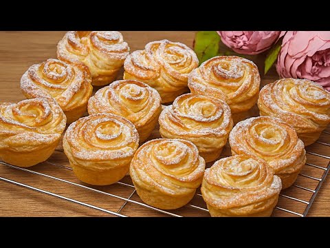 Puff Pastry Muffin. A viral recipe in just 15 minutes!