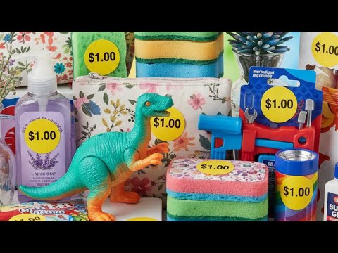 Обор нишевых товаров магазина Dollar Tree.