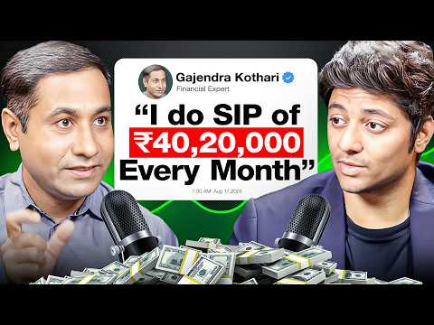 From 15,000 SIP to 40,20,000 SIP Per Month| Mutual Fund Masterclass | Ft. Gajendra Kothari