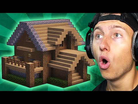 Ich BAUE mein ERSTES HAUS in MINECRAFT! #1