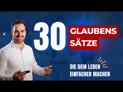 30 psychologische Glaubenssätze die dein Leben POSITIV verändern werden