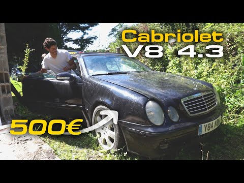 Will this V8 Mercedes convertible run and drive? A Clk 430 for 500€