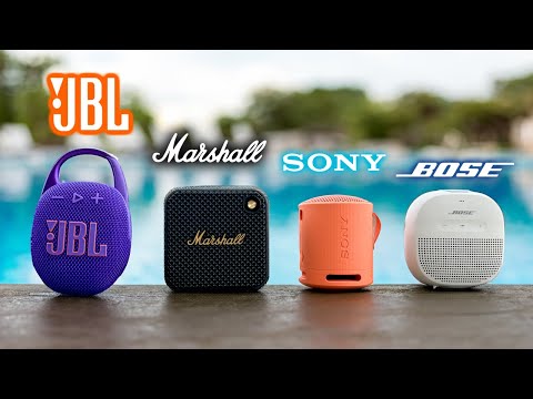 JBL Clip 5 VS Marshall Willen, Bose Soundlink Micro, & Sony XB100!