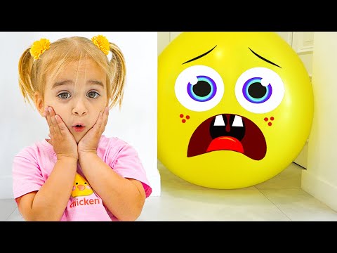 Alice plays with Balloons and other useful Kids Stories