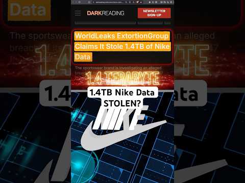 1.4TB Nike Data STOLEN?