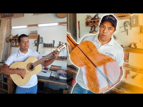 ASI SUENA LA GUITARRA QUE FABRIQUE #elmueblemoderno