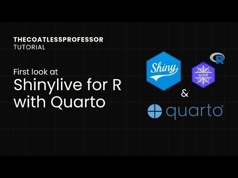 Creating a Serverless R Shiny App using Quarto with R Shinylive ("Include" method)