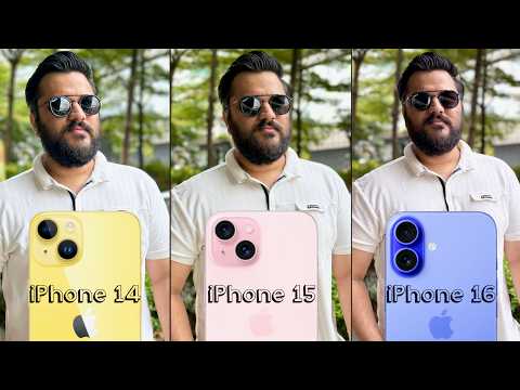 iPhone 16 vs iPhone 15 vs iPhone 14 Detailed Camera Comparison in 2026 🔥