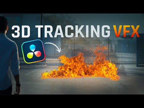 How to 3D Camera Track - DaVinci Fusion Tutorial!