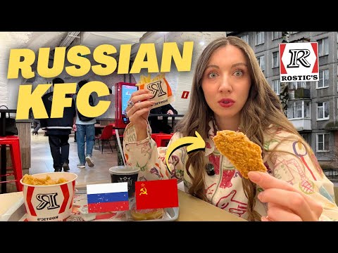 NEW RUSSIAN KFC 🇷🇺 Communist fried chicken is real? | Russia Vlog
