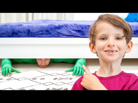 Có một con quái vật dưới gầm giường của mình!!! 🛏️😱👹