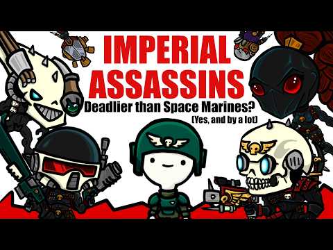Imperial Assassins: The DEADLIEST dudes in 40k | Warhammer 40k Lore
