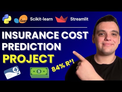 Predicting Health Insurance Costs Using Machine Learning | Full Python Data Science Project (84% R²)