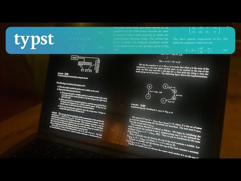 Typst Tutorial (Rust LaTeX alternative)
