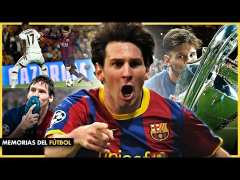 Las CHAMPIONS de LEO MESSI 🏆 Año por Año