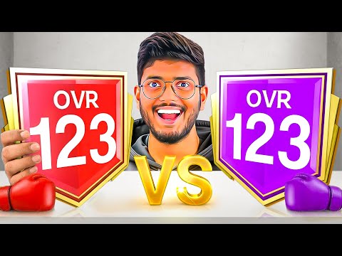 First Ever 123 vs 123 OVR in FC MOBILE!