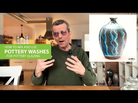 88. How to Make Oxide Wash for Pottery Glazing