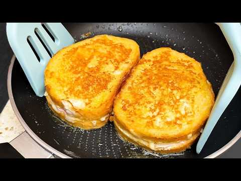 Ich hätte nie gedacht, Sandwich mit Omelett SO gut schmeckt!