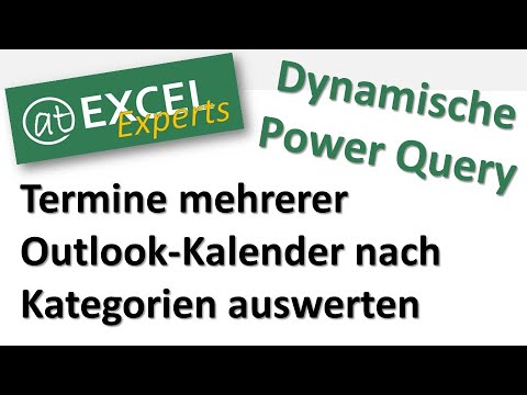 Excel - Query multiple calendars and merge project times - Power Query