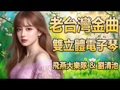 【非常好听】台灣流行樂史上的經典歌曲回顧 - 純音樂舒壓放鬆心情 - 台語老歌 輕音樂 放鬆解壓 | 劉清池特殊音樂演奏曲 (高音質) 電子琴演奏大師：飛燕大樂隊 & 劉清池的30首令人陶醉的作品