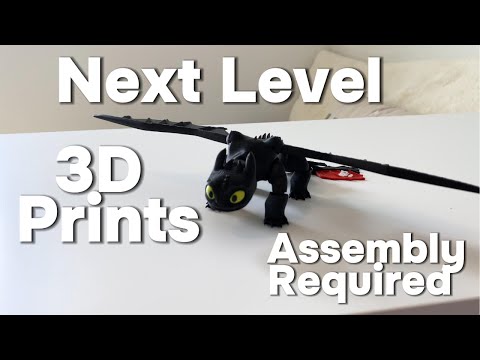 Favorite Intermediate 3D Print Compilation - Some Assembly Required!