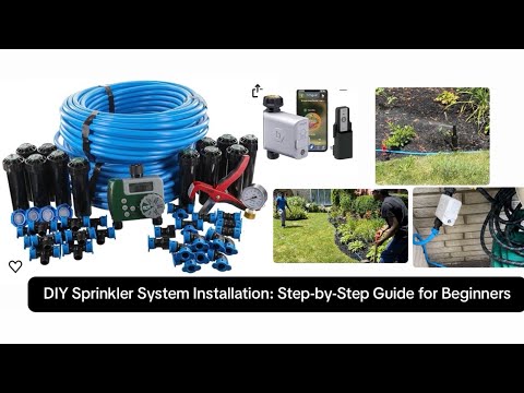 DIY Sprinkler System Installation: Step-by-Step Guide for Beginners ​⁠@thatlawndude