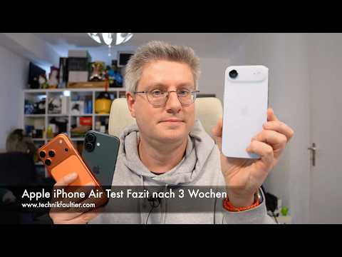 Apple iPhone Air test conclusion after 3 weeks