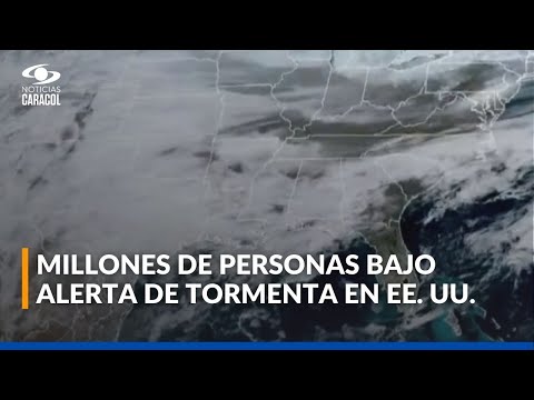 Tormenta invernal afectaría a 160 millones de personas en EE. UU.: esto advierte meteorólogo
