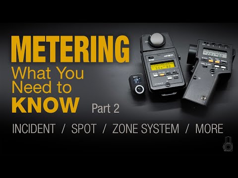 Metering - What You Need to Know Part II - Incident Meters, Spot Meters, Zone System & More