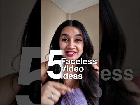 Top 5 Faceless Video Ideas To Go Viral 🤯