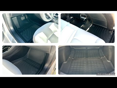 SuperLiner Floor Mats for Tesla Model 3!