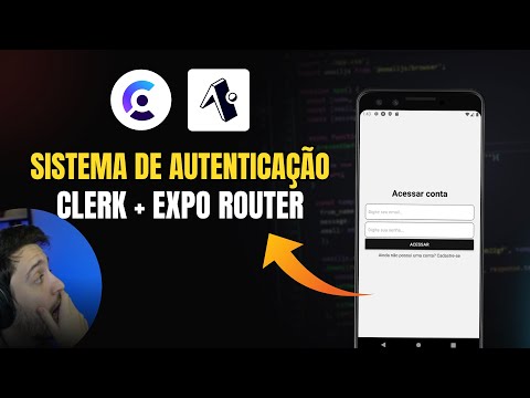 Expo Router + Clerk | Criar sistema de autenticação do zero!
