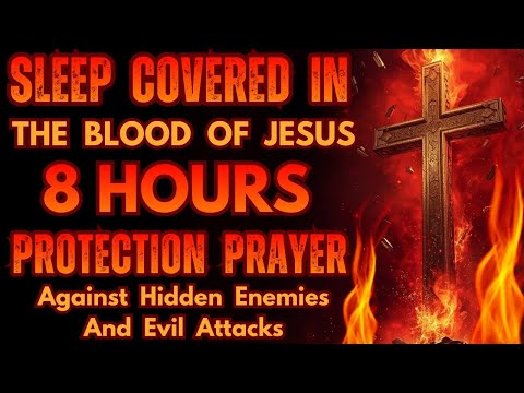 Sleep Covered in the Blood of Jesus: 8 Hours Protection Prayer Against Hidden enemies & Evil Attacks
