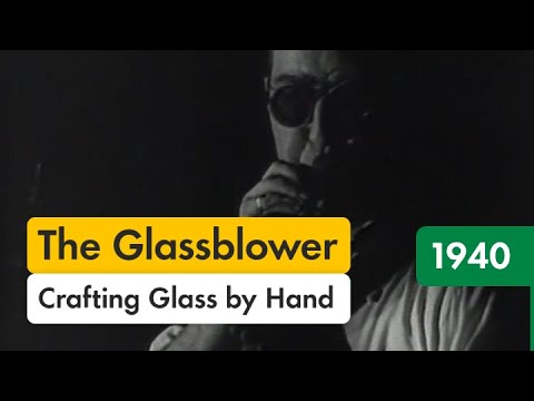 The Glassblower - Crafting Glass by Hand | Shell Historical Film Archive