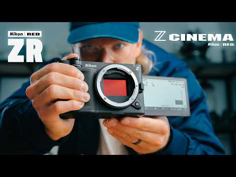 NEW NIKON + RED ZR REVIEW // 6k RED RAW, 32 bit float, 4" LCD