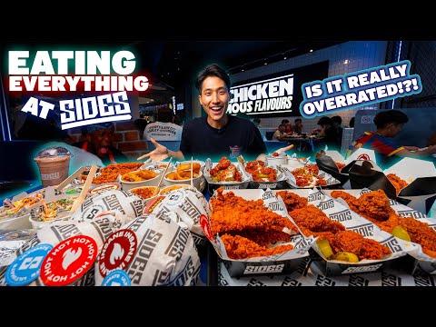 EATING THE ENTIRE MENU AT SIDES SINGAPORE! | IS IT REALLY WORTH THE HYPE?!