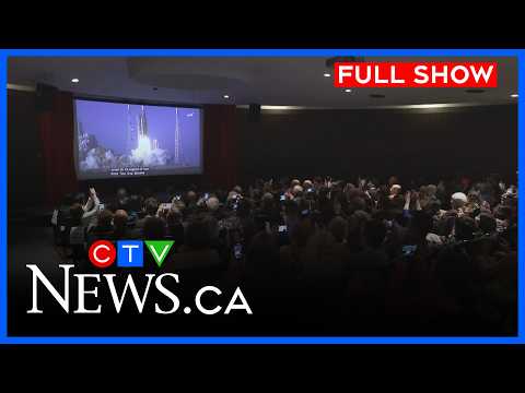 Canadian astronaut on moon mission | CTV News Vancouver at Six for April 1