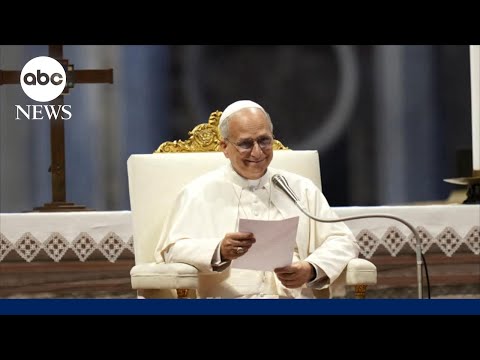 Pope Leo gives 1st interview