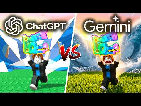 ChatGPT vs Gemini Make Escape Tsunami For Brainrots