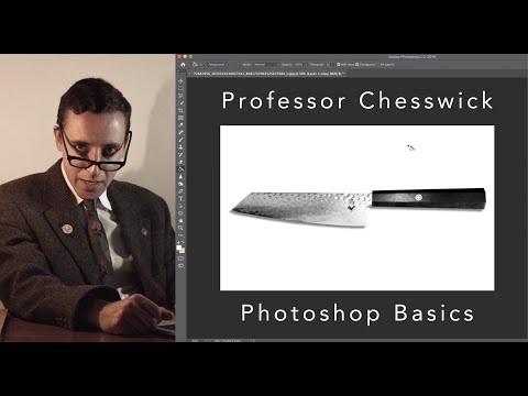 Professor Chesswick Teaches Basic Photoshop for Beginners