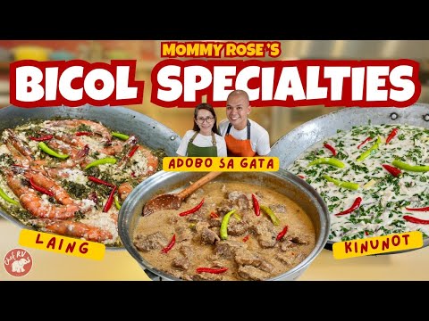 BICOL SPECIALTIES BY MOMMY ROSE | LAING, ADOBO SA GATA, KINUNOT | Mother’s Day Special