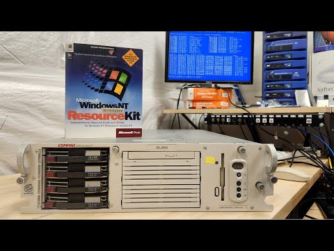 Windows NT 4.0 on a Compaq Proliant Gen 1