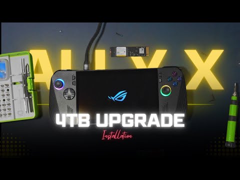 Upgrade Your ROG Ally X to 4TB: Unlock Ultimate Storage!