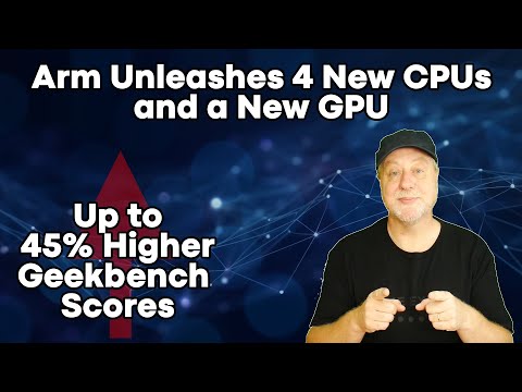 New Arm CPUs and GPUs: Up to 45% Faster, Double the Ray-Tracing Speed, and SME2