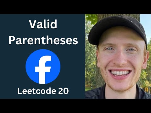 Valid Parentheses - Leetcode 20 - Stacks (Python)