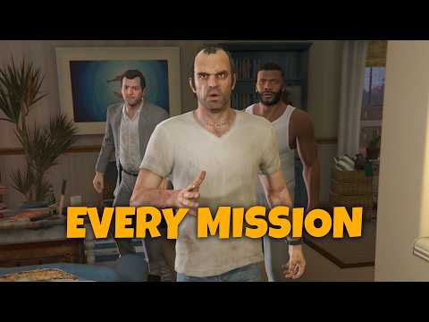 Mind-Blowing Details from Every Mission in GTA V - Alternate cutscenes, dialogues and facts