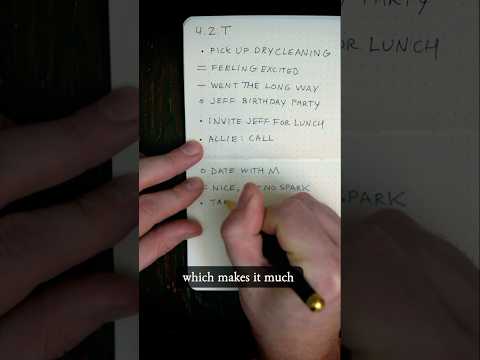 Use a small notebook this way