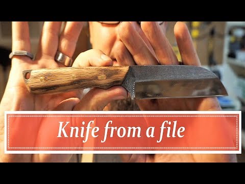 How I Made My First Knife | Knife Making | Vlog